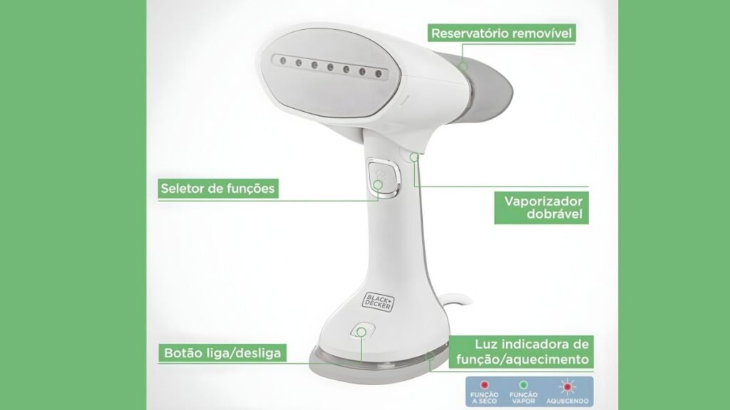 Vaporizador, Ferro de Passar Roupa